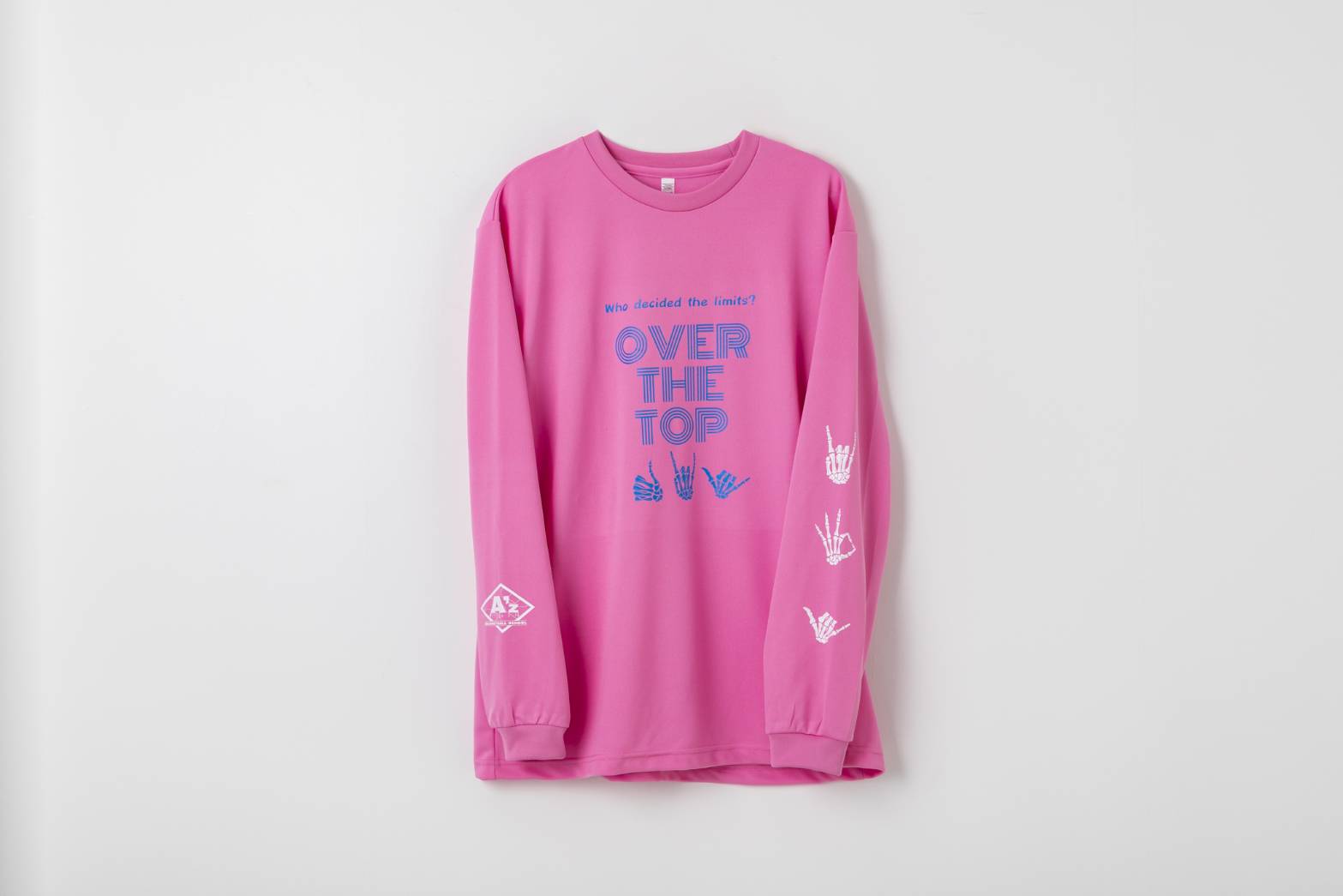 ロンTプラクティスシャツ-ピンク-