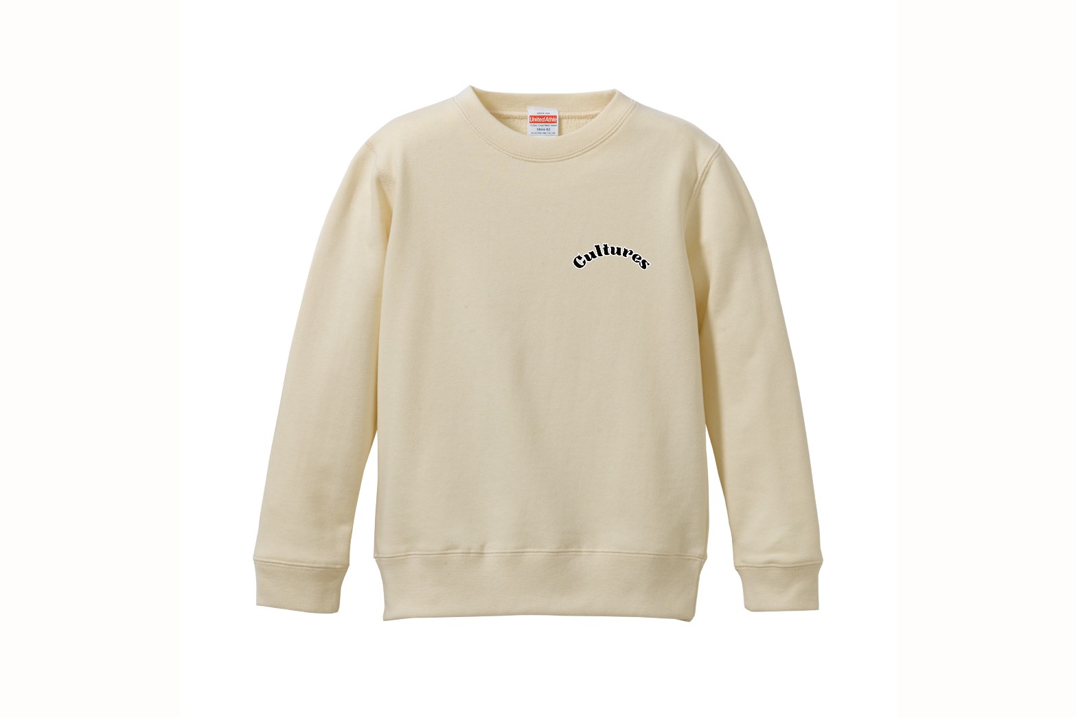 kidsクルースウェット-クリーム-