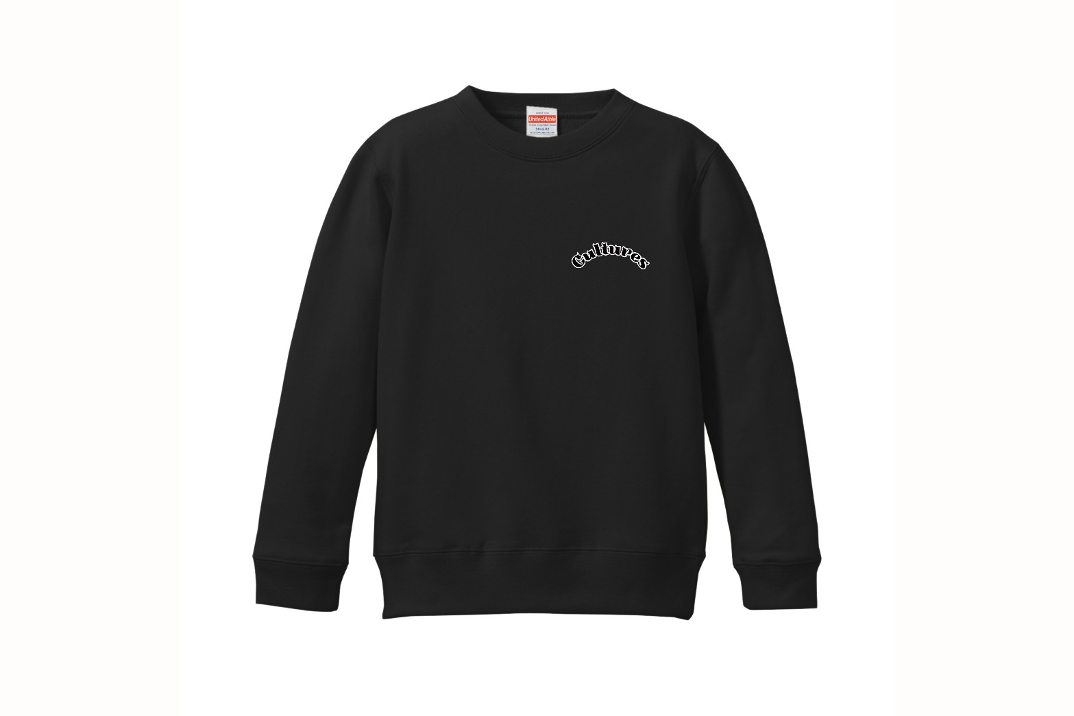 kidsクルースウェット-ブラック-